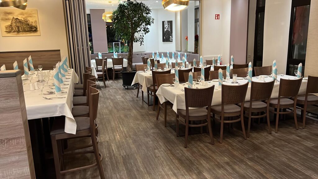 Inneneinrichtung vom Gasthaus zur Trompete